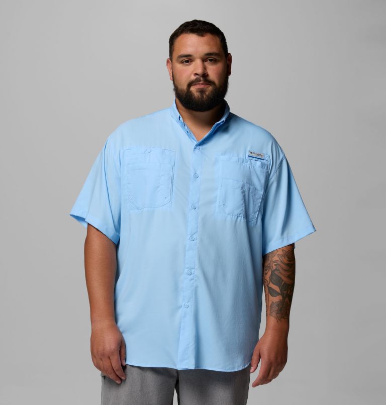Men’s PFG Tamiami II Short Sleeve Shirt - Big, Color: Sail, image 1