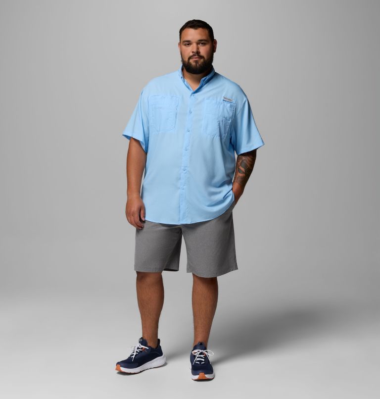 Men’s PFG Tamiami II Short Sleeve Shirt - Big, Color: Sail, image 2