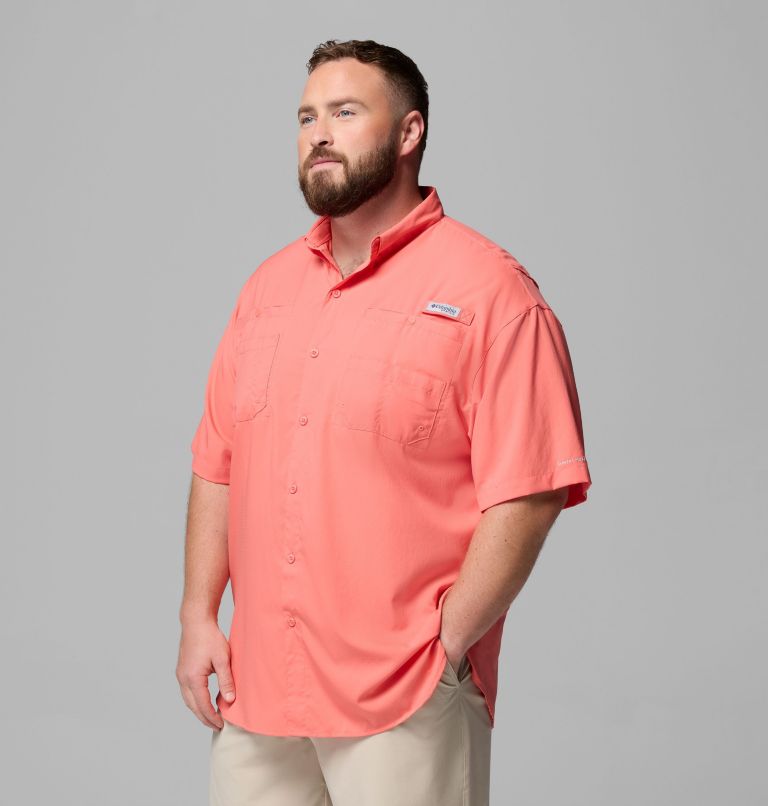 Men’s PFG Tamiami II Short Sleeve Shirt - Big, Color: Melonade, image 4