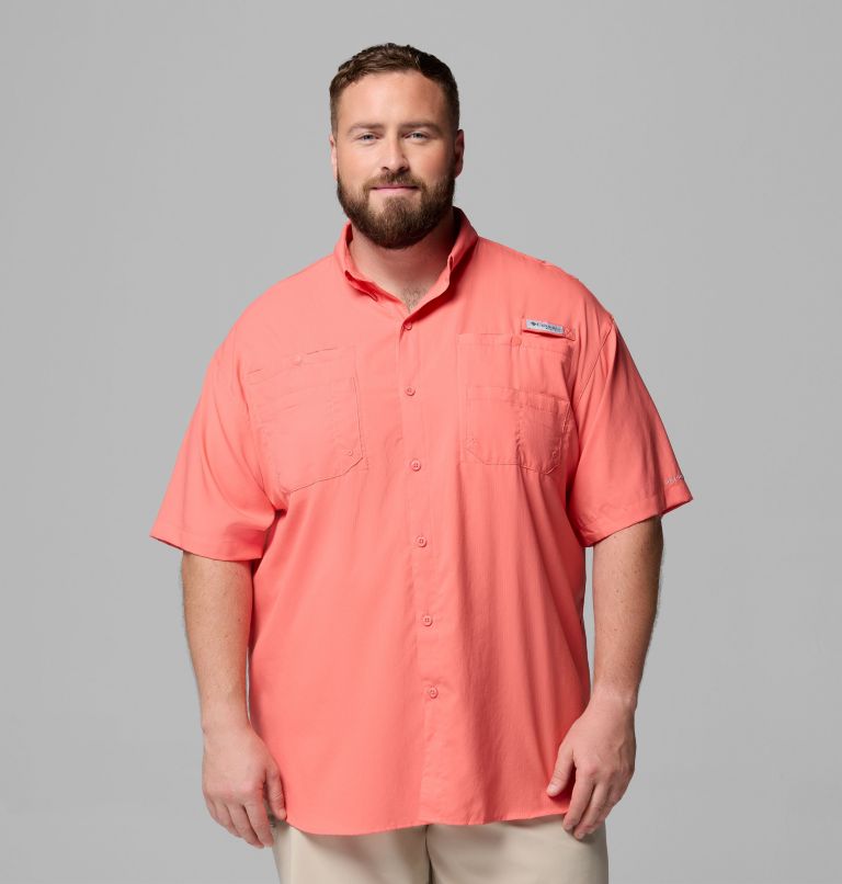 Men’s PFG Tamiami II Short Sleeve Shirt - Big, Color: Melonade, image 1