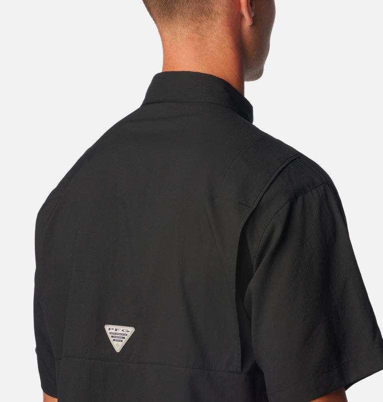 Men’s PFG Tamiami II Short Sleeve Shirt - Tall, Color: Black, image 5