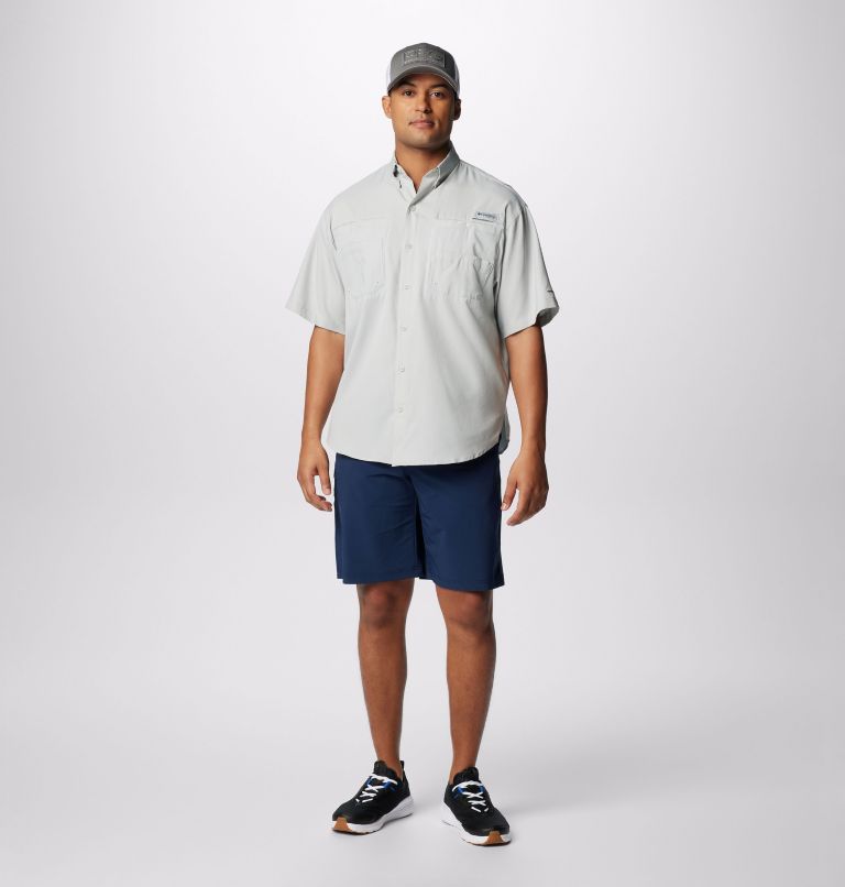 Men’s PFG Tamiami II Short Sleeve Shirt - Tall, Color: Cool Grey, image 3
