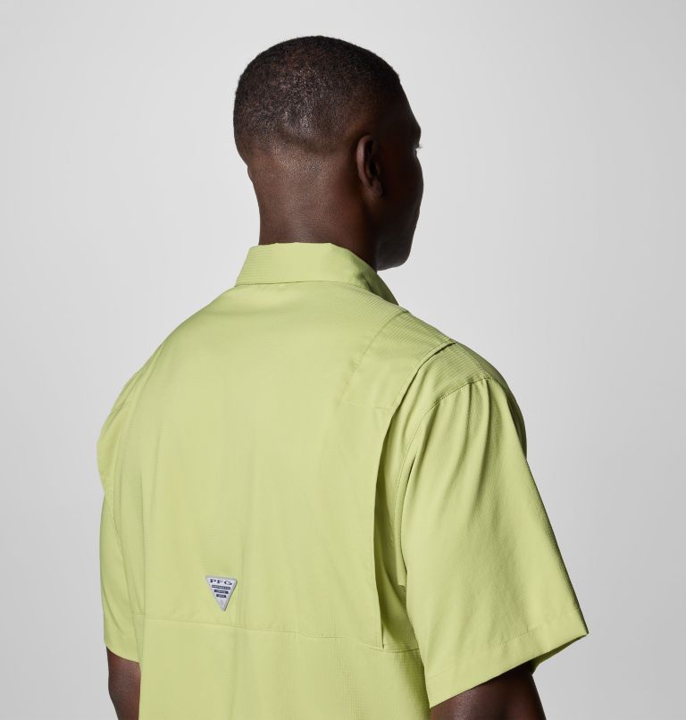 Men’s PFG Tamiami II Short Sleeve Shirt - Tall, Color: Pear, image 6
