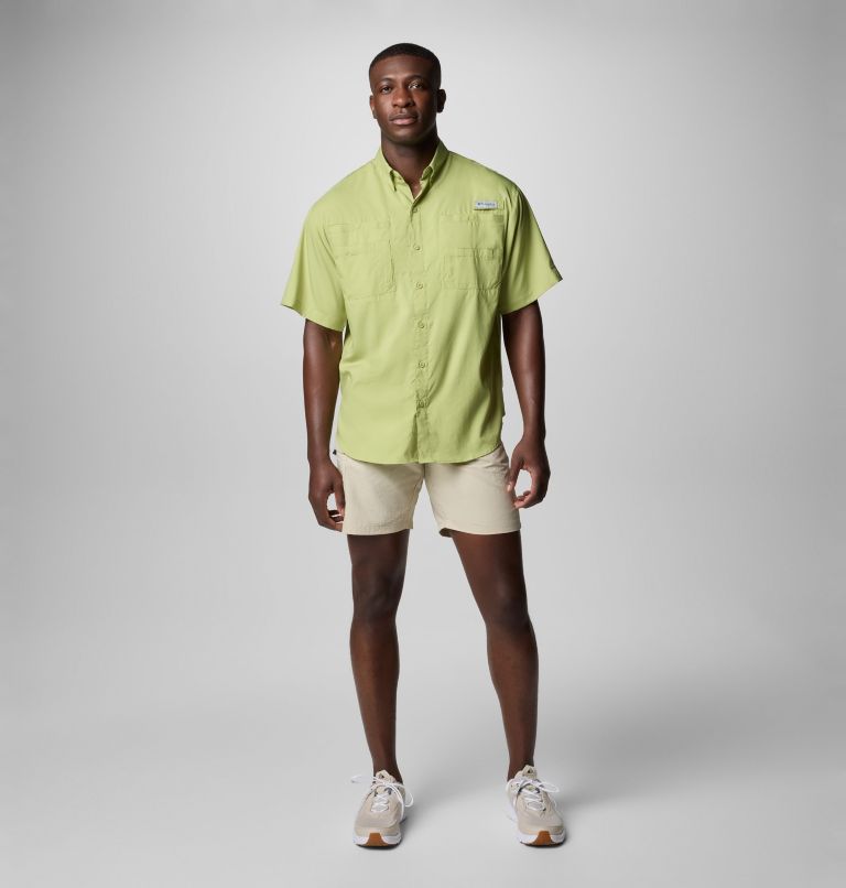 Men’s PFG Tamiami II Short Sleeve Shirt - Tall, Color: Pear, image 2