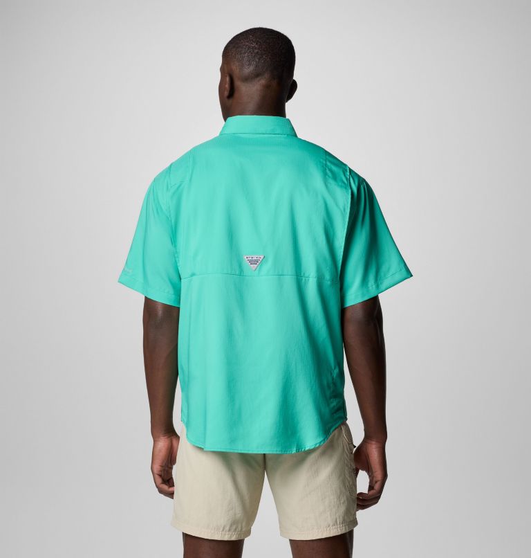 Men’s PFG Tamiami II Short Sleeve Shirt - Tall, Color: Glaze Green, image 3