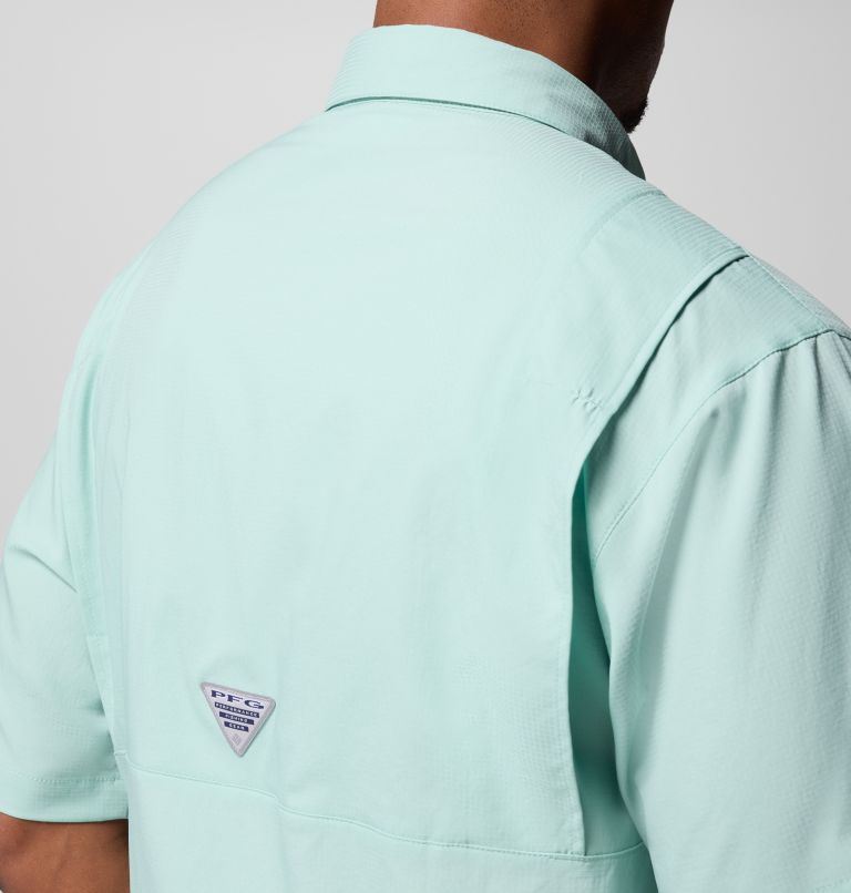 Men’s PFG Tamiami II Short Sleeve Shirt - Tall, Color: Misty Jade, image 6