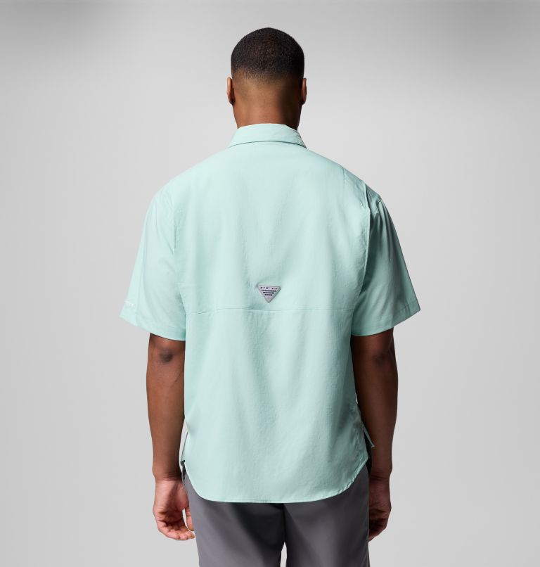 Men’s PFG Tamiami II Short Sleeve Shirt - Tall, Color: Misty Jade, image 3