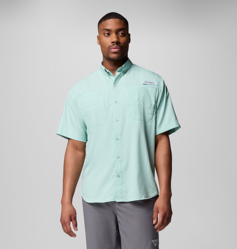 Men’s PFG Tamiami II Short Sleeve Shirt - Tall, Color: Misty Jade, image 1