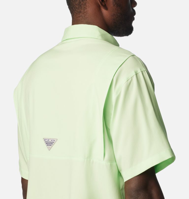 Thumbnail: Men’s PFG Tamiami II Short Sleeve Shirt - Tall, Color: Key West, image 5