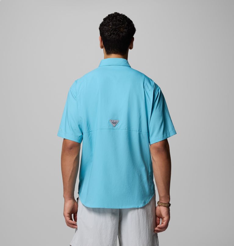 Men’s PFG Tamiami II Short Sleeve Shirt - Tall, Color: Vintage Blue, image 3
