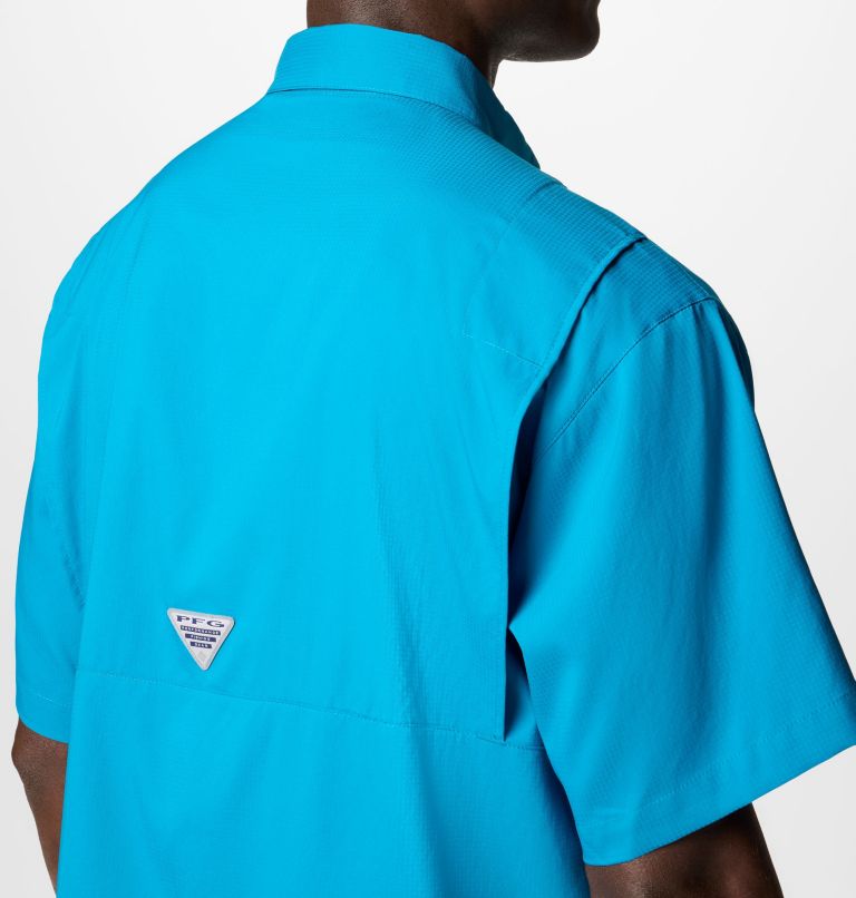 Men’s PFG Tamiami II Short Sleeve Shirt - Tall, Color: Blue Echo, image 6