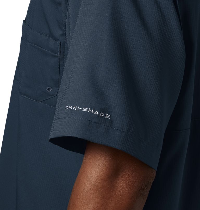 Men’s PFG Tamiami II Short Sleeve Shirt - Tall, Color: Collegiate Navy, image 4