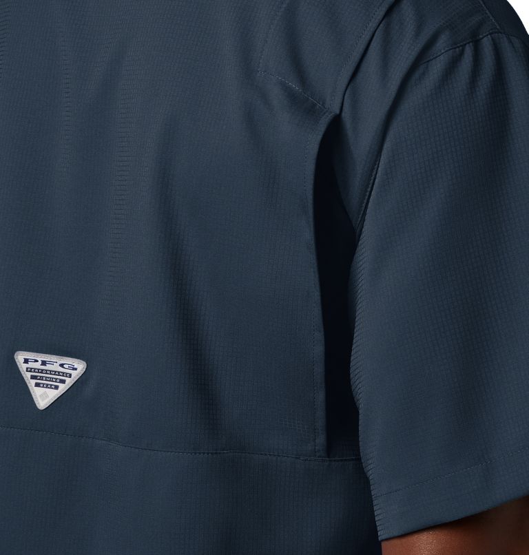 Men’s PFG Tamiami II Short Sleeve Shirt - Tall, Color: Collegiate Navy, image 5