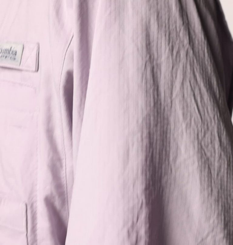 Men’s PFG Tamiami II Short Sleeve Shirt - Tall, Color: Lavender Pearl