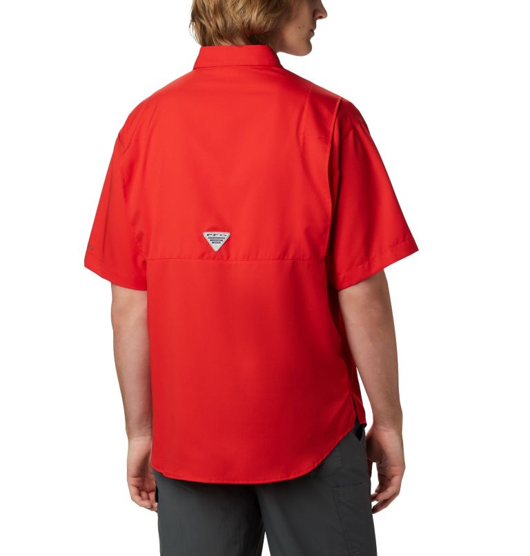 Men’s PFG Tamiami II Short Sleeve Shirt - Tall, Color: Red Spark, image 2