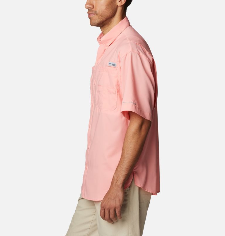 Men’s PFG Tamiami II Short Sleeve Shirt - Tall, Color: Sorbet, image 3