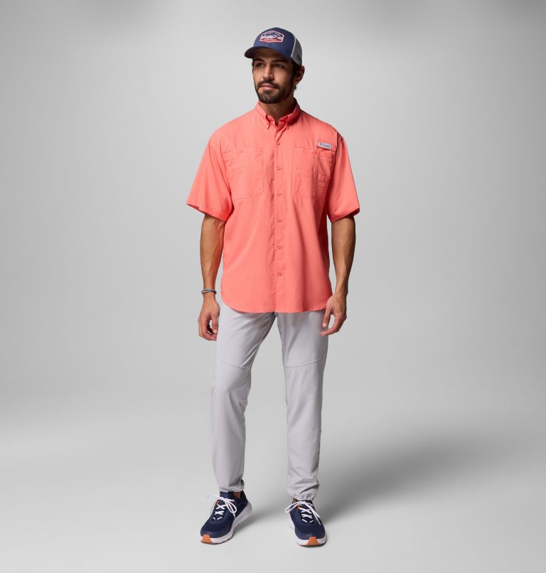 Men’s PFG Tamiami II Short Sleeve Shirt - Tall, Color: Melonade, image 2
