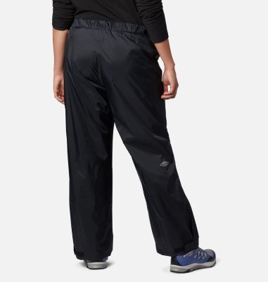 women's plus size waterproof pants