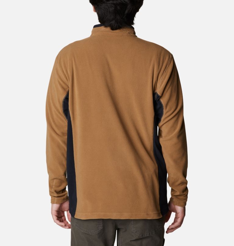 Men's Klamath Range II Half Zip Fleece Pullover, Color: Delta, Black, image 2