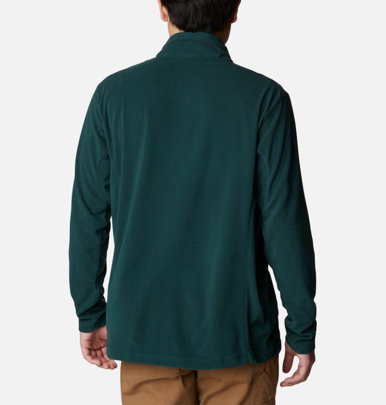 Thumbnail: Men's Klamath Range II Half Zip Fleece Pullover - Tall, Color: Spruce, image 2