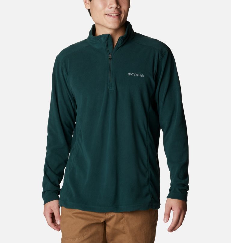 Men’s Klamath Range II Half Zip Fleece Pullover, Color: Spruce, image 1