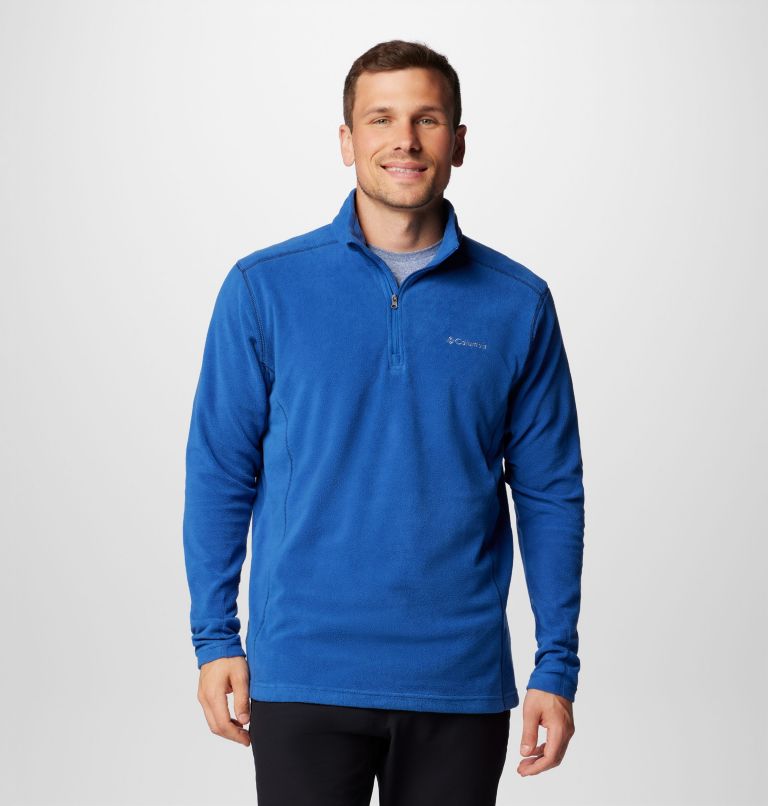 Chandail à demi-fermeture éclair Klamath Range pour homme, Color: Mountain Blue, image 1