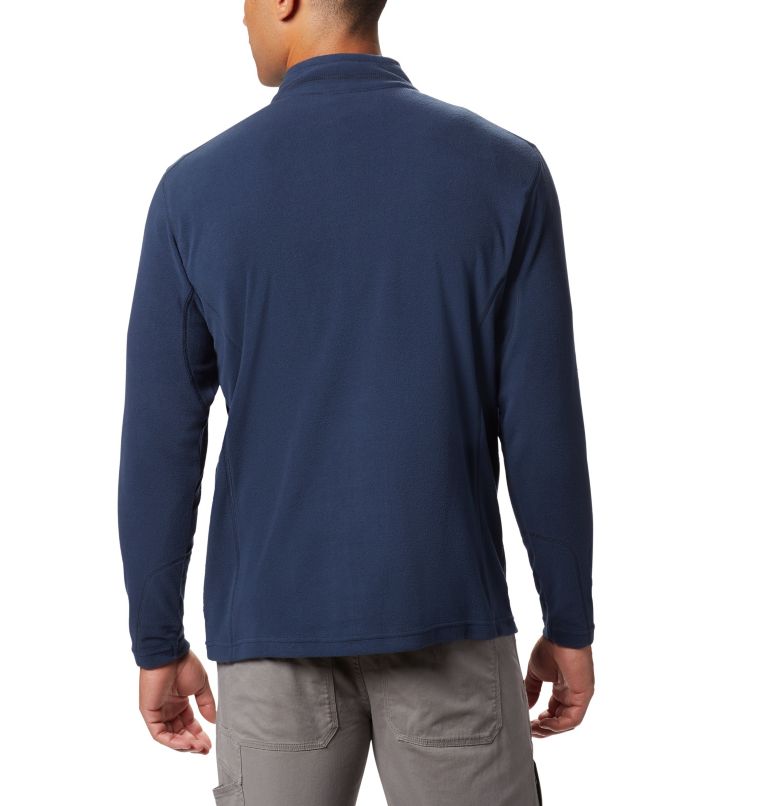Men's Klamath Range II Half Zip Fleece Pullover, Color: Collegiate Navy Solid, image 2