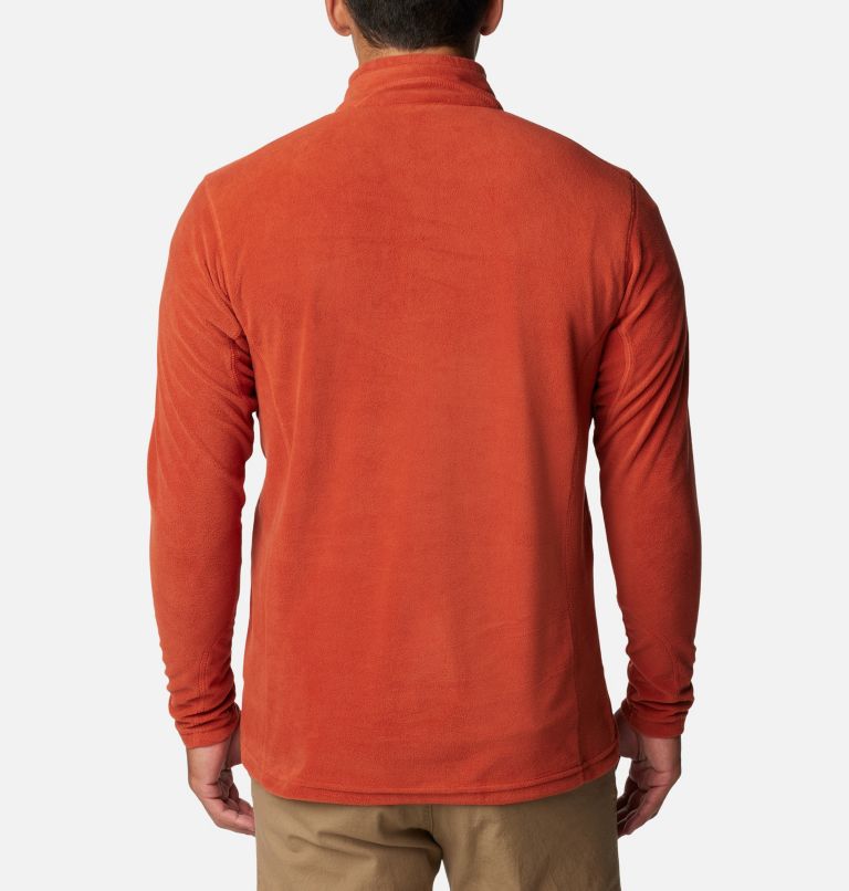 Men’s Klamath Range II Half Zip Fleece Pullover, Color: Warp Red, image 2