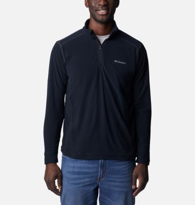 Fleece half outlet zip jacket