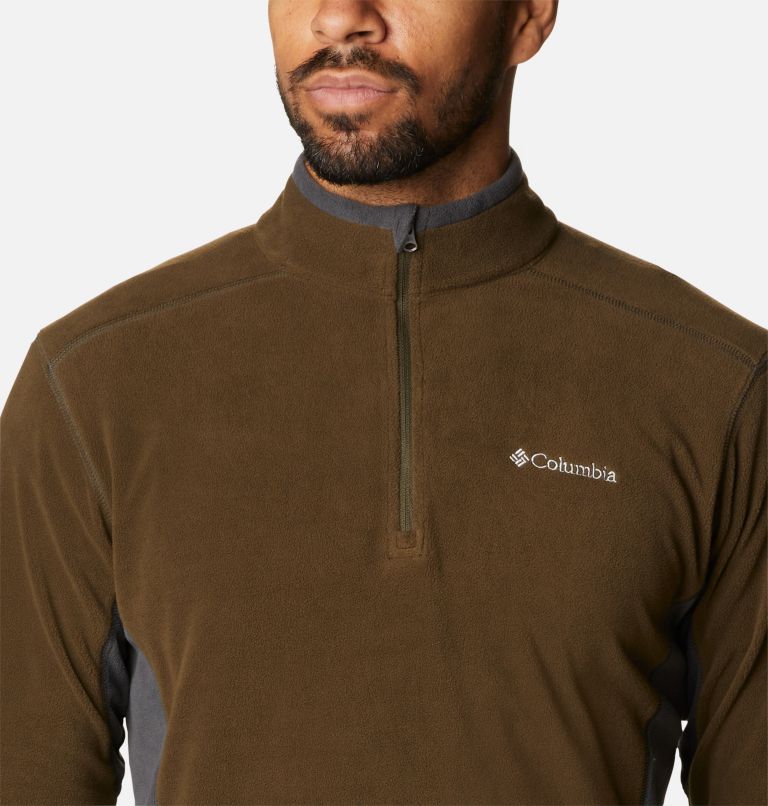Klamath Range II Half Zip | 320 | XL, Color: Olive Green, Shark, image 4