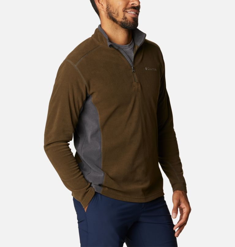 Klamath Range II Half Zip | 320 | XL, Color: Olive Green, Shark, image 5