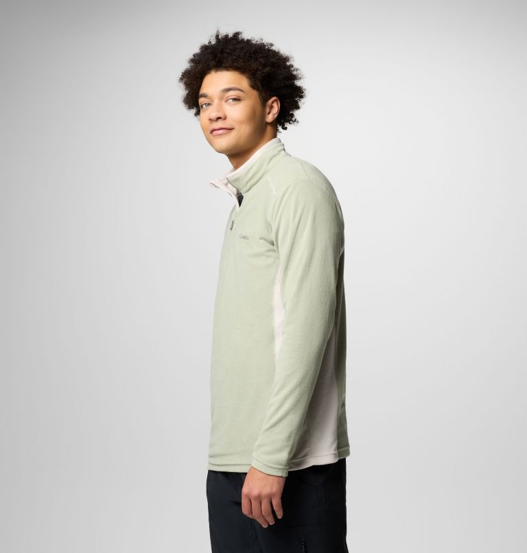 Men’s Klamath Range II ½ Zip, Color: Safari, Dark Stone, image 4