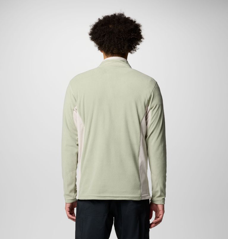 Men’s Klamath Range II ½ Zip, Color: Safari, Dark Stone, image 3