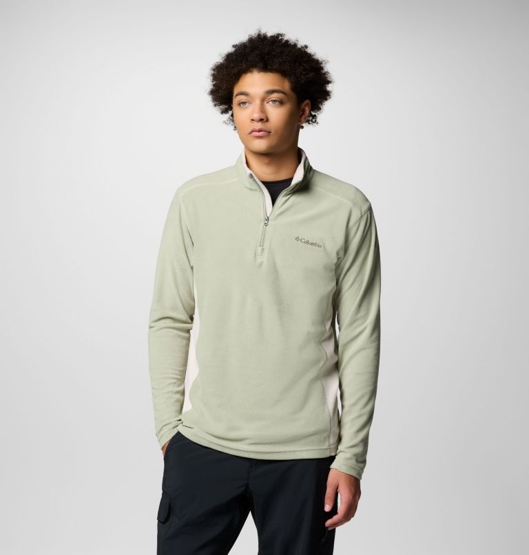 Men’s Klamath Range II ½ Zip, Color: Safari, Dark Stone, image 1