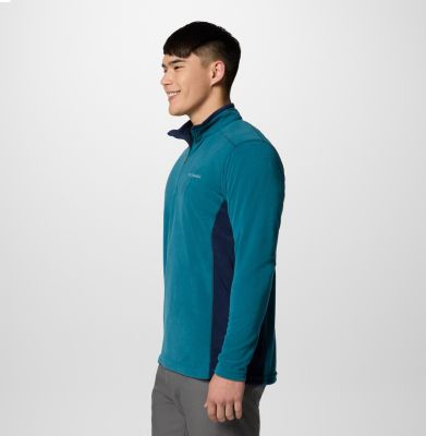 Men’s Klamath Range II ½ Zip, Color: River Blue, Coll Navy, image 27