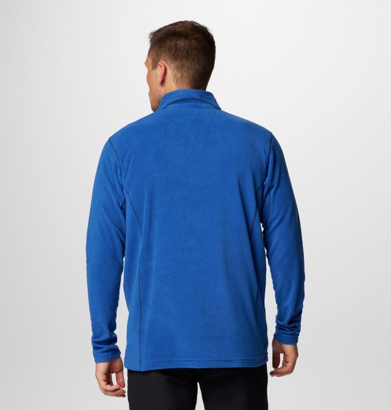 Men's Klamath Range II Half Zip, Color: Mountain Blue, image 2
