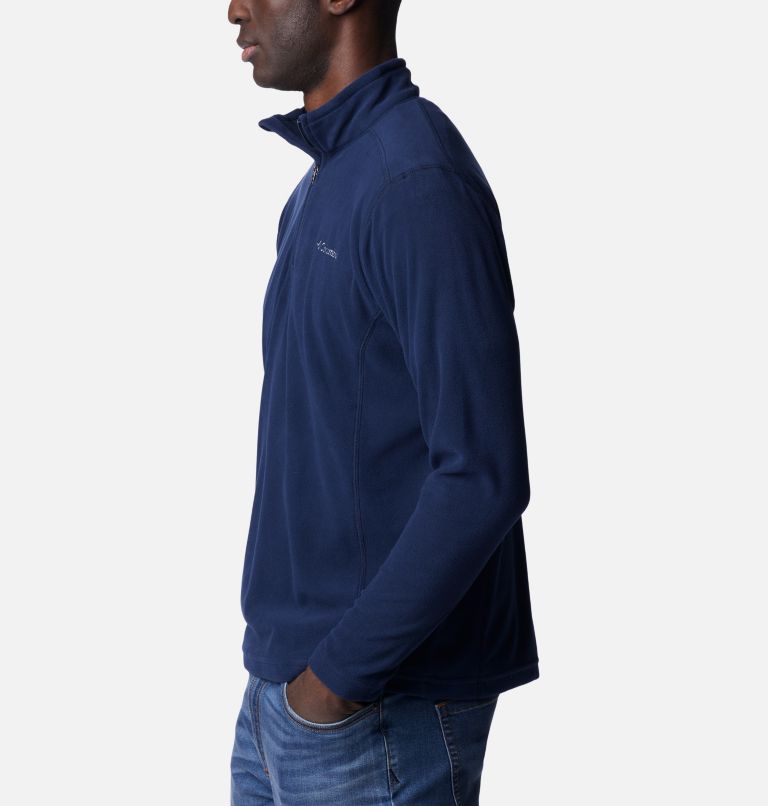 Men's Klamath Range II Half Zip, Color: Collegiate Navy Solid, image 3