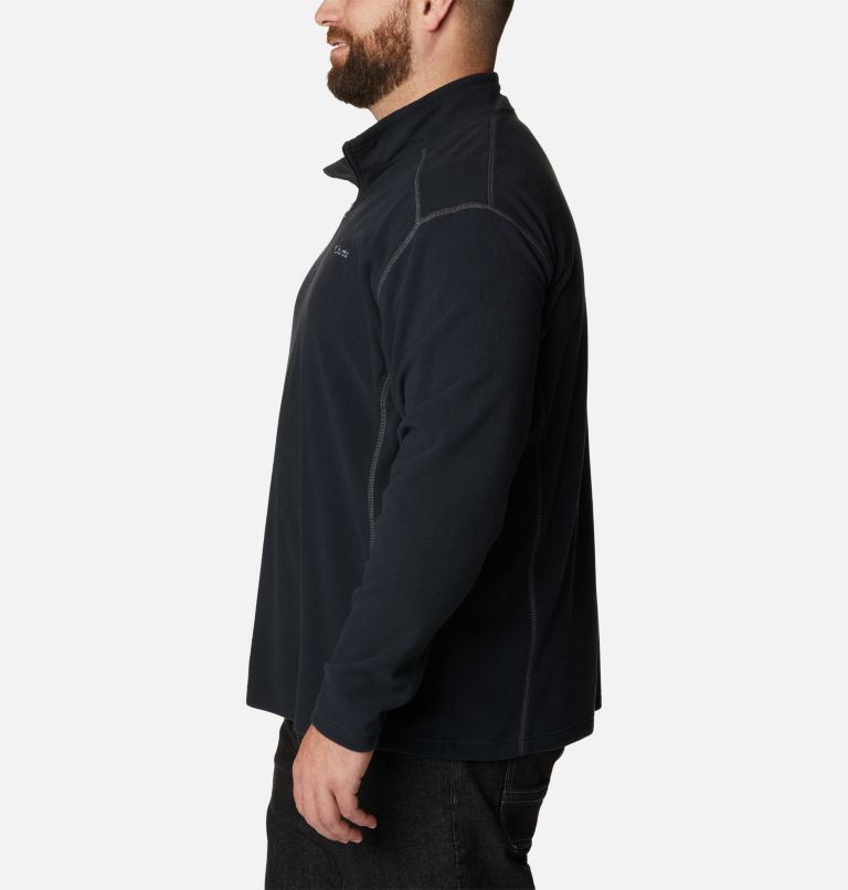 Men's Klamath Range II Half Zip Fleece Pullover - Big, Color: Black