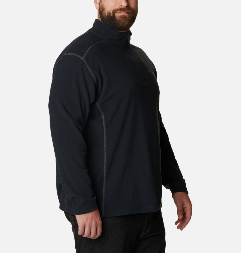 Men's Klamath Range II Half Zip Fleece Pullover - Big, Color: Black, image 5