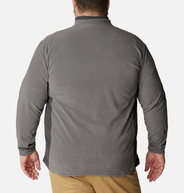 Men's Klamath Range II Half Zip Fleece Pullover - Big, Color: City Grey, Shark, image 2