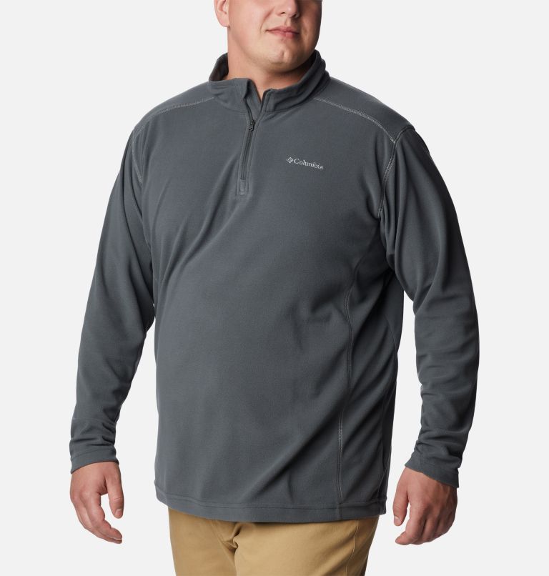 Men's Klamath Range II Half Zip Fleece Pullover - Big, Color: Grill, image 5