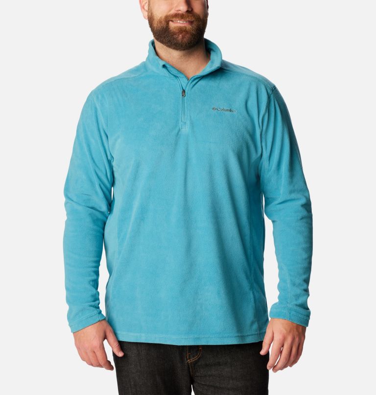 Thumbnail: Men's Klamath Range II Half Zip Fleece Pullover - Big, Color: Shasta, image 1