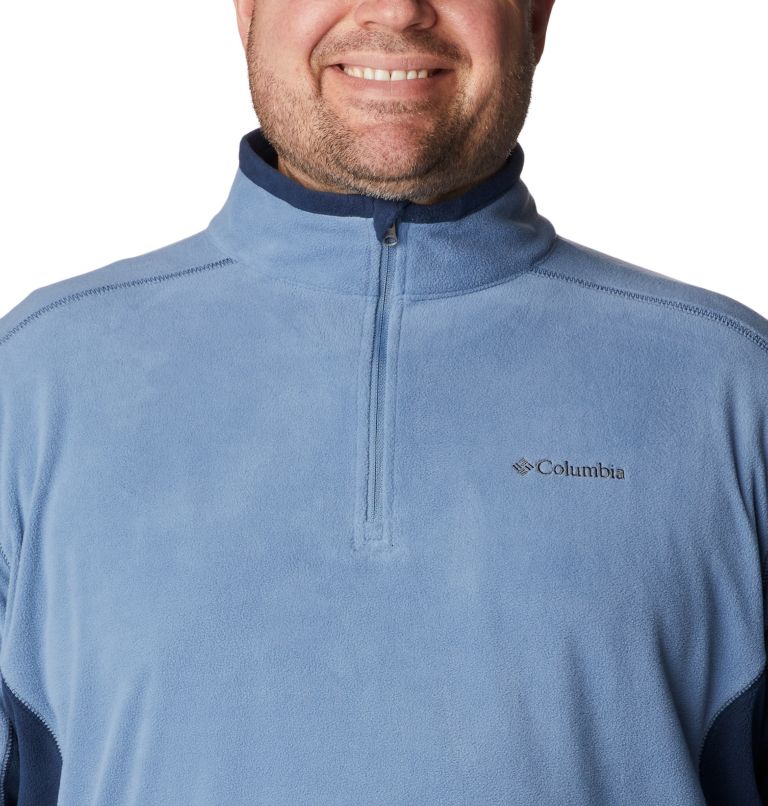 Klamath Range II Half Zip | 449 | 6X, Color: Bluestone, Collegiate Navy, image 4