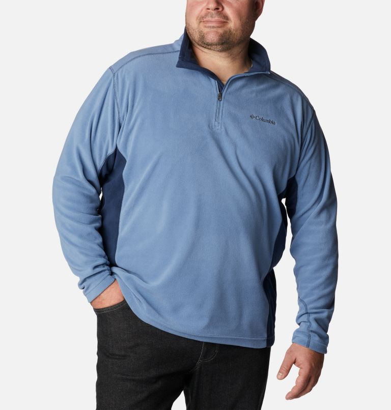 Klamath Range II Half Zip | 449 | 6X, Color: Bluestone, Collegiate Navy, image 5