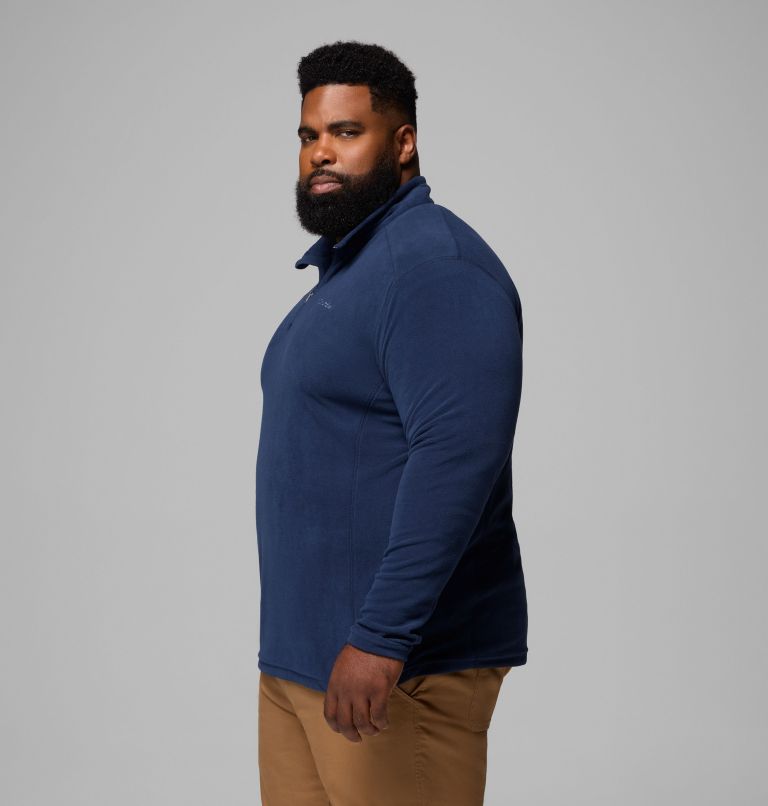 Men's Klamath Range II Half Zip Fleece Pullover - Big, Color: Collegiate Navy Solid, image 4