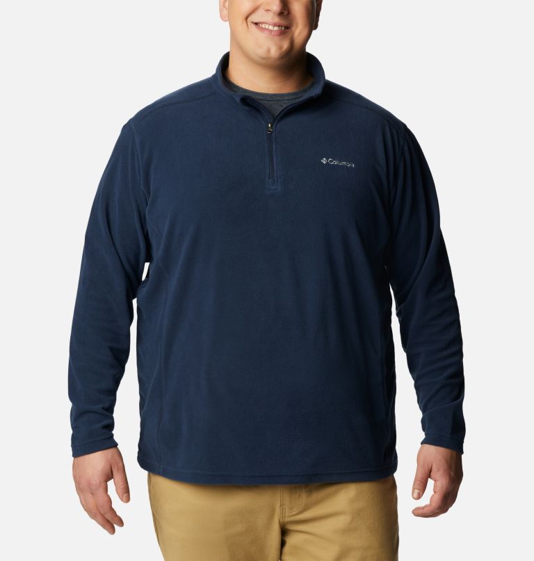 Men's Klamath Range II Half Zip Fleece Pullover - Big, Color: Collegiate Navy Solid, image 1