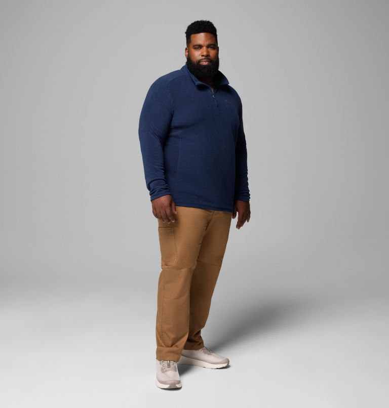 Men's Klamath Range II Half Zip Fleece Pullover - Big, Color: Collegiate Navy Solid, image 2