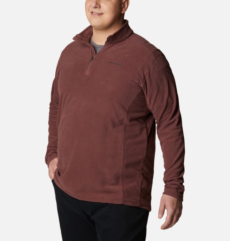 Men's Klamath Range II Half Zip Fleece Pullover - Big, Color: Light Raisin, image 5