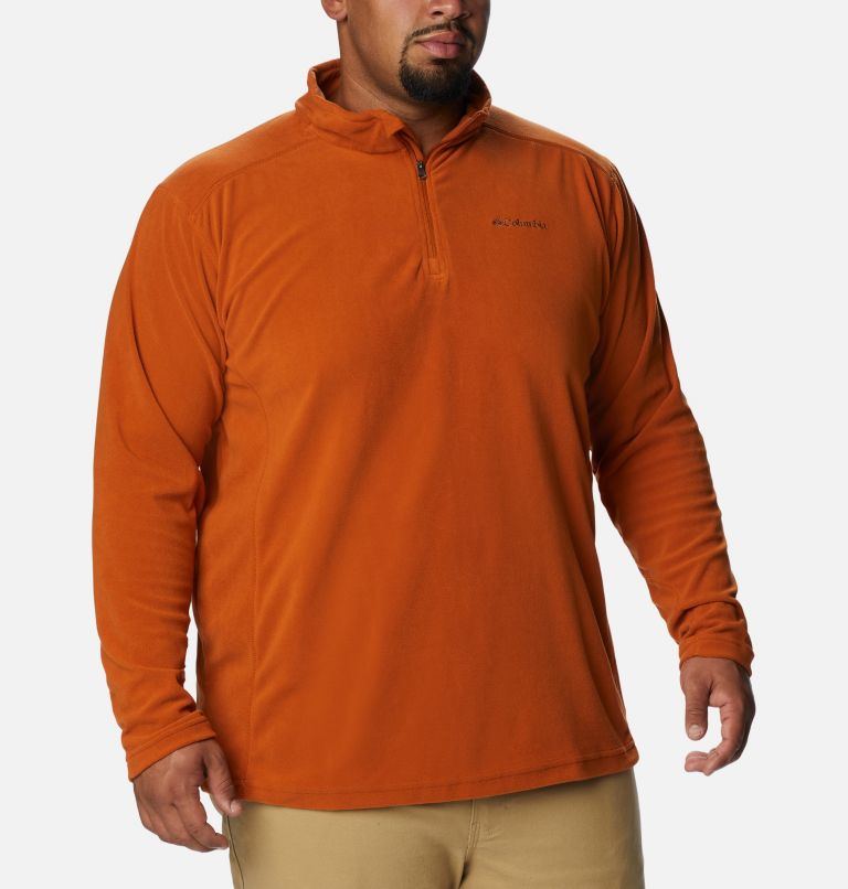 Men's Klamath Range II Half Zip Fleece Pullover - Big, Color: Warm Copper, image 5