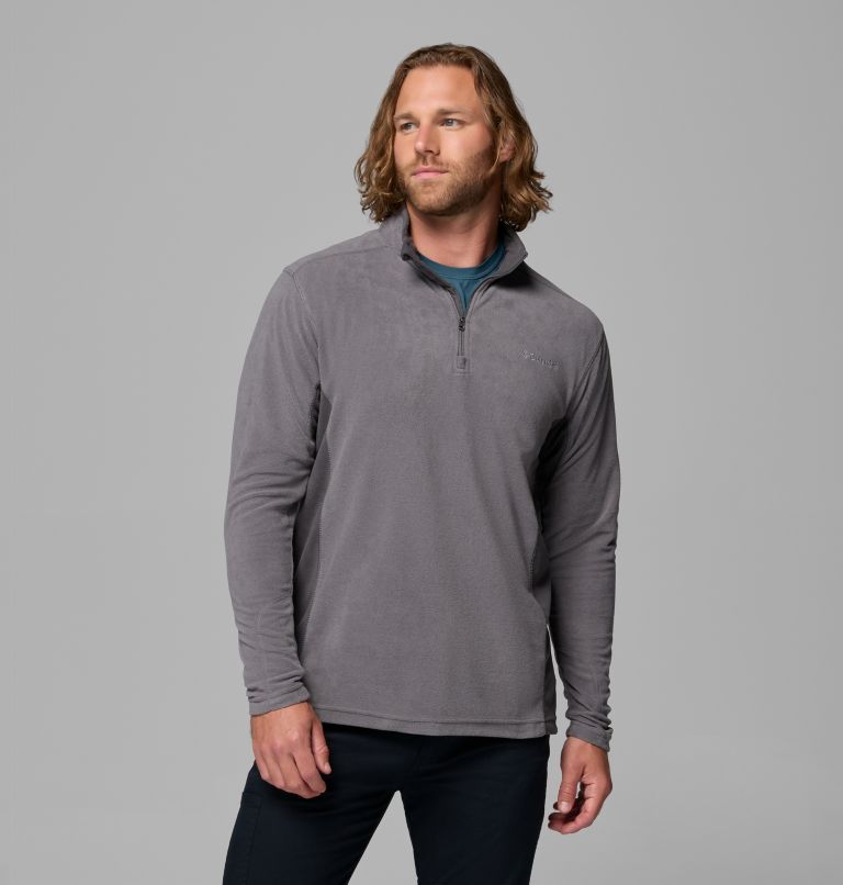 Chandail à demi-fermeture éclair en polaire Klamath Range II Homme - Grandes tailles, Color: City Grey, Shark, image 1